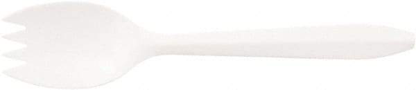 Boardwalk - Mediumweight Polypropylene Cutlery, Spork, 1000/Carton - White - Best Tool & Supply