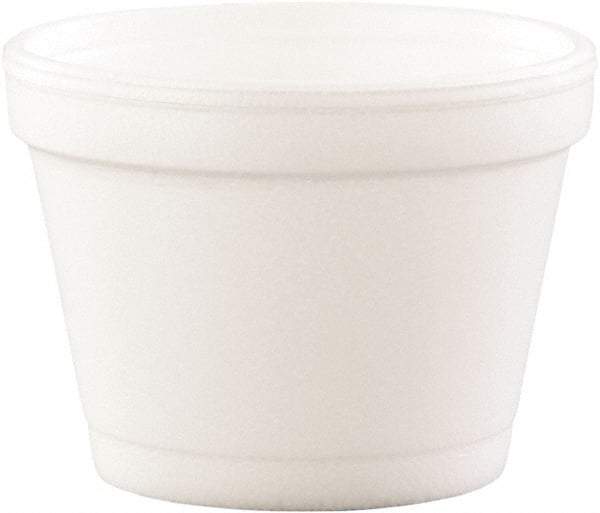 DART - Bowl Containers, Foam, 4 oz, 1000/Carton - White - Best Tool & Supply