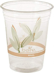 Solo - Bare Eco-Forward RPET Cold Cups, 16-18 oz, Clear, 50/Pack, 1000/Carton - Clear - Best Tool & Supply