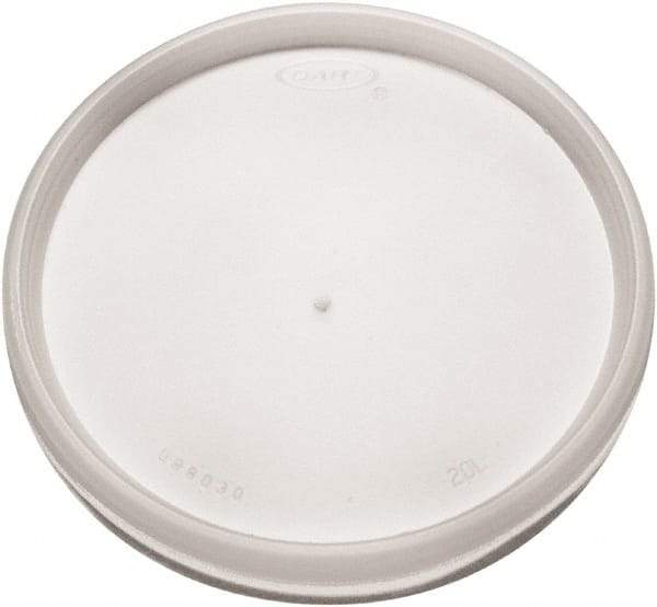 DART - Plastic Lids, for 8, 12, 16 oz Hot/Cold Foam Cups, Vented, 1000/Carton - Translucent - Best Tool & Supply