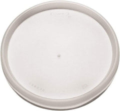 DART - Plastic Lids, for 8, 12, 16 oz Hot/Cold Foam Cups, Vented, 1000/Carton - Translucent - Best Tool & Supply