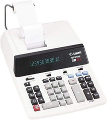 Canon - Fluorescent Printing Calculator - White, AC Powered, 12.2" Long x 9" Wide - Best Tool & Supply