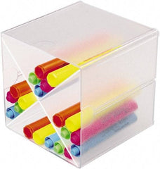 Deflect-o - Clear Desk Top Organizer - Plastic - Best Tool & Supply