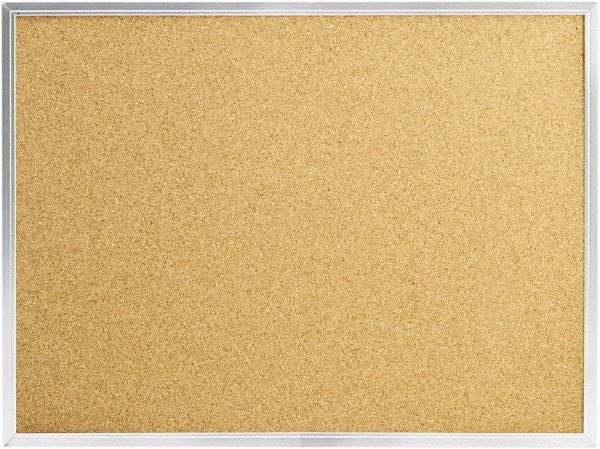 Mead - 24" Wide x 18" High Open Cork Bulletin Board - Natural (Color) - Best Tool & Supply