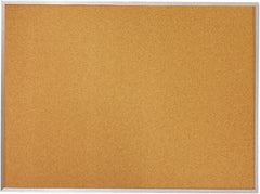 Mead - 96" Wide x 48" High Open Cork Bulletin Board - Natural (Color) - Best Tool & Supply