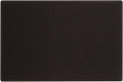 Quartet - 48" Wide x 36" High Cork Bulletin Board - Fabric, Black - Best Tool & Supply