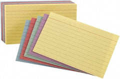 OXFORD - 100 Index Cards - 4 x 6" - Best Tool & Supply