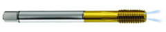 M10 x 1.50 Dia. - 6HX - 5 FL - PM Cobalt Semi-Bott Tap-TiCN-Coolant-Thru-FORM-C - Best Tool & Supply