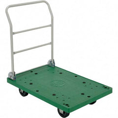 Vestil - 500 Lb Capacity Plastic/Steel Platform Truck - 24" OAW - Best Tool & Supply