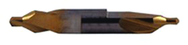 #18 x 3-1/2 OAL 60° HSS Combined Drill & Countersink-TiN Coated - Best Tool & Supply