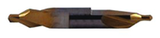 #14 x 2-1/8 OAL 60° HSS Combined Drill & Countersink-TiN Coated - Best Tool & Supply
