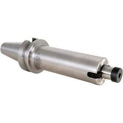 Techniks - BT50 Taper Face Mill Holder & Adapter - 1-1/2" Pilot Diam, 1.77" Arbor Length - Exact Industrial Supply