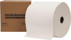 PRO-SOURCE - Dry General Purpose Wipes - Jumbo Roll, 12" x 12" Sheet Size, White - Best Tool & Supply