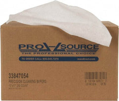 PRO-SOURCE - Dry Clean Room/Lab/Critical Task Wipes - Double Sided Box, 17" x 12" Sheet Size, White - Best Tool & Supply