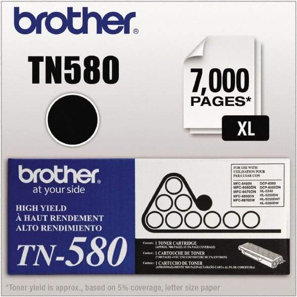 Brother - Black Toner Cartridge - Use with Brother DCP-8060, 8065DN, HL-5240, 5250DN, 5250DNT, 5280DW, MFC-8460N, 8660DN, 8670DN, 8860DN, 8870DW - Best Tool & Supply