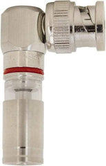 Ideal - Right Angle, BNC Compression Coaxial Connector - Compatible with RG59, Brass Body - Best Tool & Supply