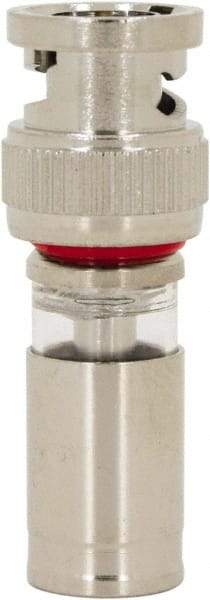 Ideal - Straight, BNC Compression Coaxial Connector - Compatible with RG59, Brass Body - Best Tool & Supply