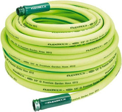 Legacy - 100' Long Garden Hose - 5/8" Diam, 3/4" GHT, Hybrid Polymer, 150 psi, All Season, Green - Best Tool & Supply