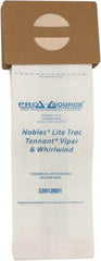 PRO-SOURCE - Meltblown Polypropylene & Paper Vacuum Bag - For Nobles Lite Trac, Tennant Viper & Whirlwind, Blue Star 16 Dual Motor Vac & V-HDU-14 - Best Tool & Supply