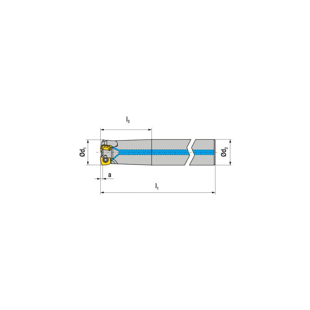 Indexable High-Feed Face Mills; Minimum Cutting Diameter: 0.7902 in; Maximum Cutting Diameter: 1.0000 in; Maximum Depth Of Cut: 0.0390 in; Arbor Hole Diameter (mm): 1.00; Compatible Insert Size Code: XDLX 09T3..; Maximum Ramping Angle: 2  ™; Series: CHFC-