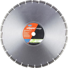 Wet & Dry Cut Saw Blade: 18″ Dia, 1″ Arbor Hole, 0.125″ Kerf Width, 30 Teeth High Speed Steel Teeth, Use on Concrete, Standard Arbor