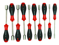 10 Piece - 3/16 - 5/8 - SoftFinish® Cushion Grip Inch Nut Driver Set - Best Tool & Supply