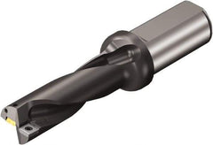 Sandvik Coromant - 220mm Max Drill Depth, 4xD, 55mm Diam, Indexable Insert Drill - 50mm Shank Diam, 50 Cylindrical Shank - Best Tool & Supply