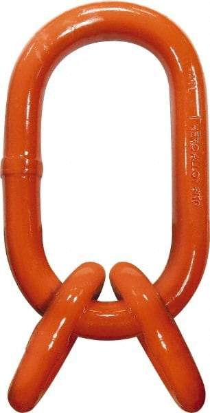 CM - 100 Grade Powder Coated Steel Oblong Link Assembly - 1-3/4" Diameter, 91,700 Lb Load Limit - Best Tool & Supply