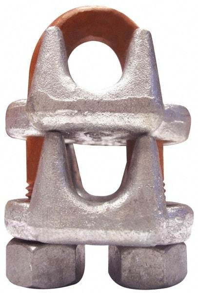 CM - 1-1/4" Piggyback Wedge Socket Clip - 7/8-9, 2.31" Between Centers, Galvanized - Best Tool & Supply