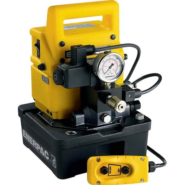 Enerpac - Power Hydraulic Pumps & Jacks Type: Electric Pressure Rating (psi): 10000 - Best Tool & Supply