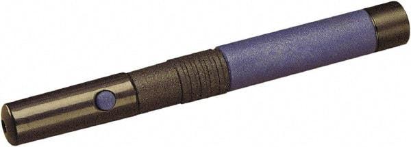 Quartet - Rubber & Metal Pen Size Laser Pointer - Blue, 2 AAA Batteries Included - Best Tool & Supply