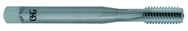 M5 x 0.8 Dia. - OH3 - 3 FL - Carbide - Bright - Modified Bottoming - Straight Flute Tap - Best Tool & Supply