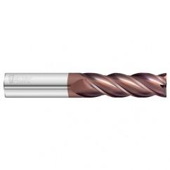 3/16 Dia. x 2-1/2 Overall Length 4-Flute .030 C/R Solid Carbide SE End Mill-Round Shank-Center Cut-FC20 - Best Tool & Supply