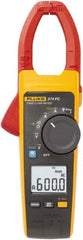 Fluke - 374 FC, CAT IV, CAT III, Digital True RMS Clamp Meter with 1.3386" Clamp On Jaws - Best Tool & Supply