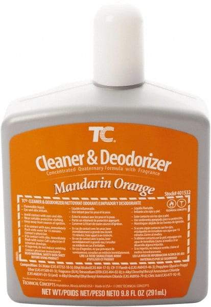 Technical Concepts - 291ml Mandarin Orange Automatic Urinal & Toilet Cleaner Dispenser Refills - For Use with FG500409, FG500410, FG500476, FG500590, FG401188, FG401379 - Best Tool & Supply