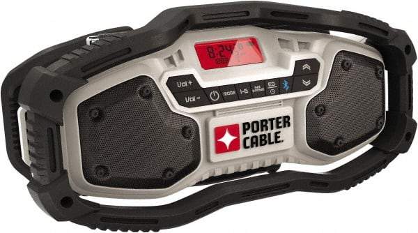 Porter-Cable - LED Worksite Radio - Powered by 120V AC 12V, 20V Max Batteries - Best Tool & Supply