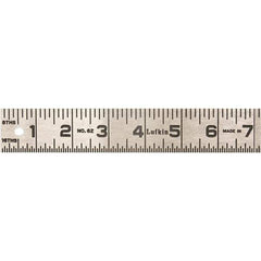 Lufkin - Steel Rules Length (Inch): 36 Graduation Style: Inch - Best Tool & Supply