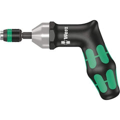 Wera - 1 Piece, 4 to 8.8 N/m, Ergo Cushion Grip Driver Preset Torque Limiting Screwdriver - 1/4" Drive - Best Tool & Supply