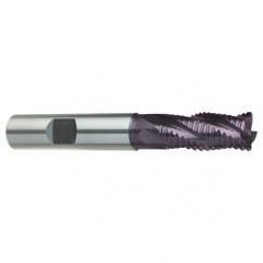 10mm Dia. - 80mm OAL - Variable Helix Firex Carbide - End Mill - 4 FL - Best Tool & Supply