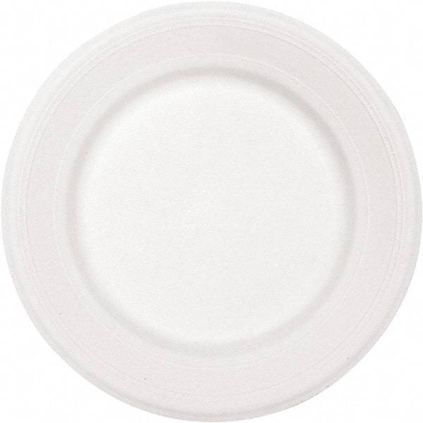 Chinet - Chinet Dinnerware Plate, 10-1/2" - White - Best Tool & Supply