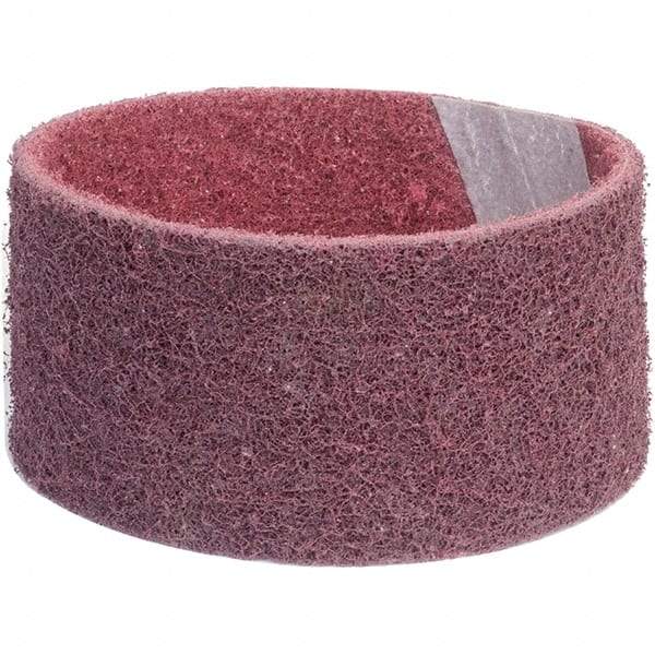 Norton - 2-3/4" Wide x 15-1/2" OAL, Aluminum Oxide Abrasive Belt - Aluminum Oxide, Medium, Nonwoven, Cloth Backing - Best Tool & Supply