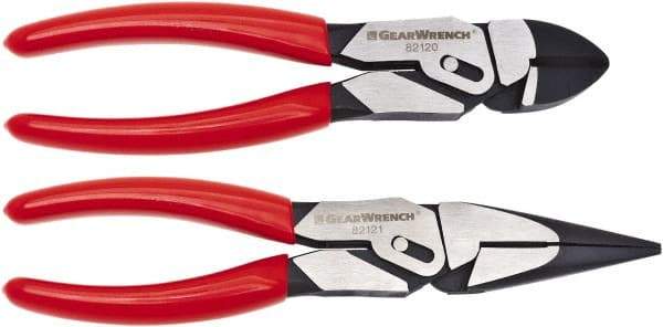 GearWrench - 2 Piece Long Nose & Diagonal Plier Set - Best Tool & Supply