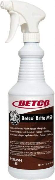 Betco - Liquid Furniture Polish - Lemon Scented, Plastic Bottle Container - Best Tool & Supply