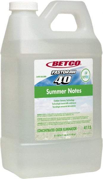 Betco - 2 L Bottle Air Freshener - Liquid, Summer Notes Scent, Concentrated - Best Tool & Supply