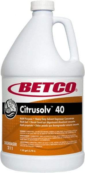 Betco - 1 Gal Bottle Cleaner/Degreaser - Liquid, Citrus - Best Tool & Supply