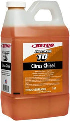 Betco - 2 L Bottle Cleaner/Degreaser - Liquid, Citrus - Best Tool & Supply