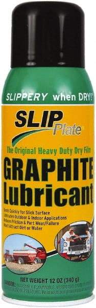 SLIP Plate - 12 oz Aerosol Spray Lubricant - Black, -75°F to 450°F - Best Tool & Supply