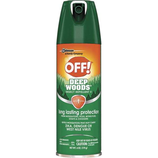 OFF! - 6 oz 25% DEET Aerosol Spray - For Chiggers, Flies, Fleas, Mosquitoes, Ticks - Best Tool & Supply