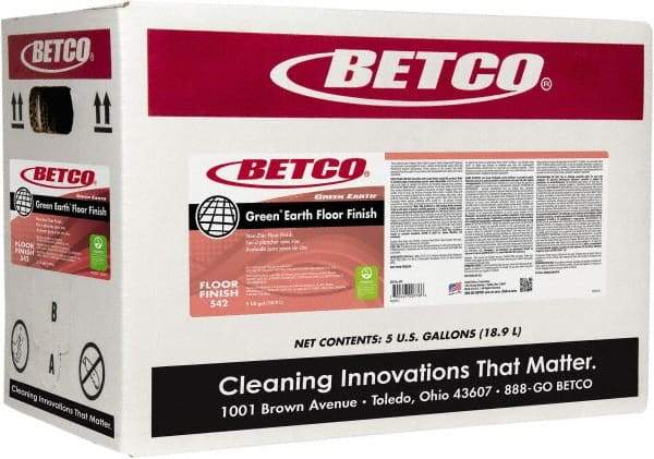 Betco - 5 Gal Bag-in-Box Floor Coating - Use on Hard Floors - Best Tool & Supply