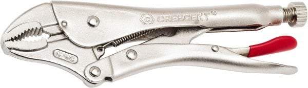 Crescent - 10" OAL Straight Jaw Locking Pliers - Best Tool & Supply